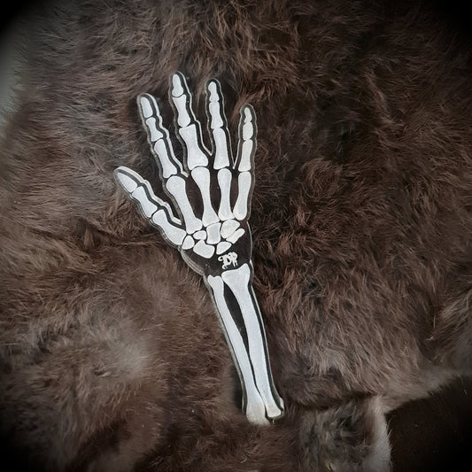 Bone Hand Paddle Small darque-path
