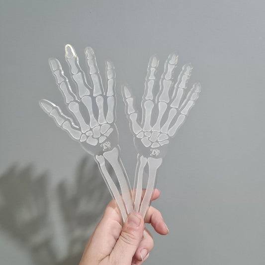 Bone Hand Paddle Medium darque-path