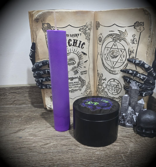 'Monkshood' UV Wax Play Candle darque-path