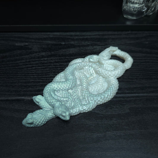 Medusa Grindable Cock Ring Soft 0030 neptune white darque-path