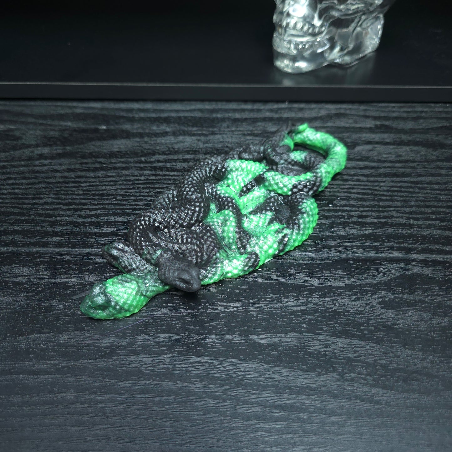 Medusa Grindable Cock Ring Soft 0030 green black uv? darque-path