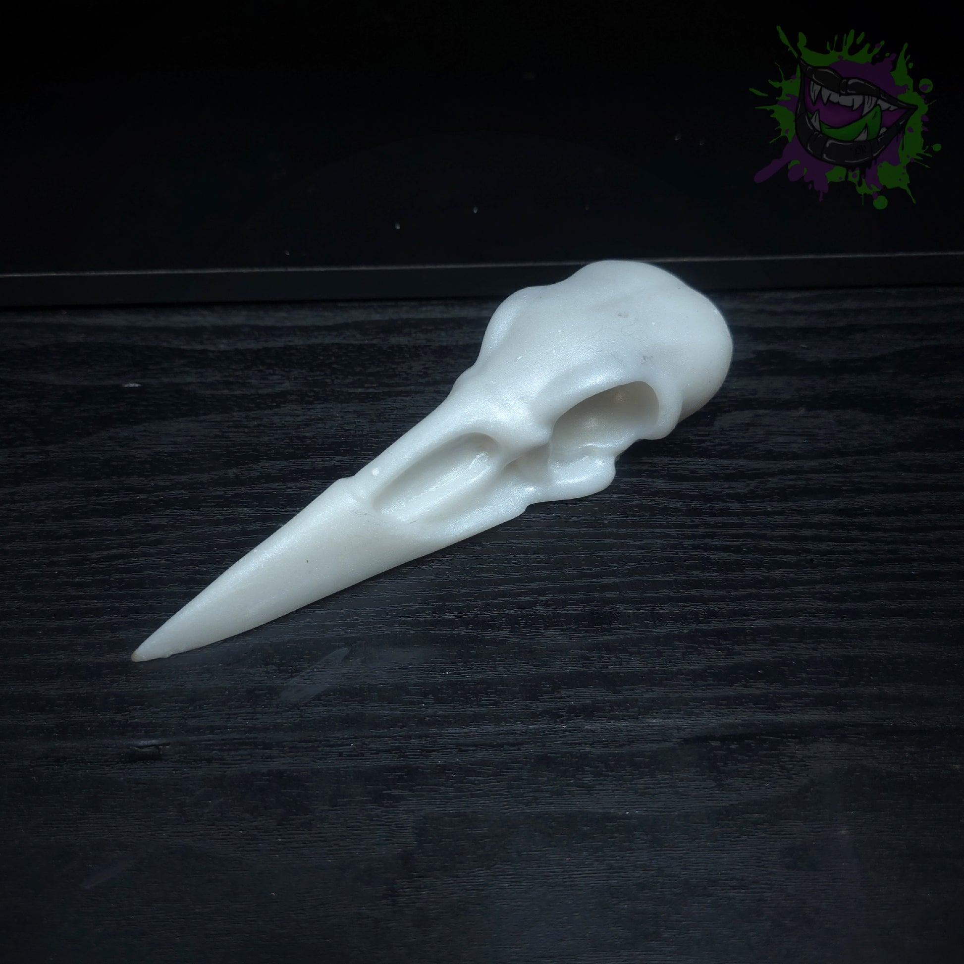Nevermore Raven Skull Flop Soft 0030 darque-path