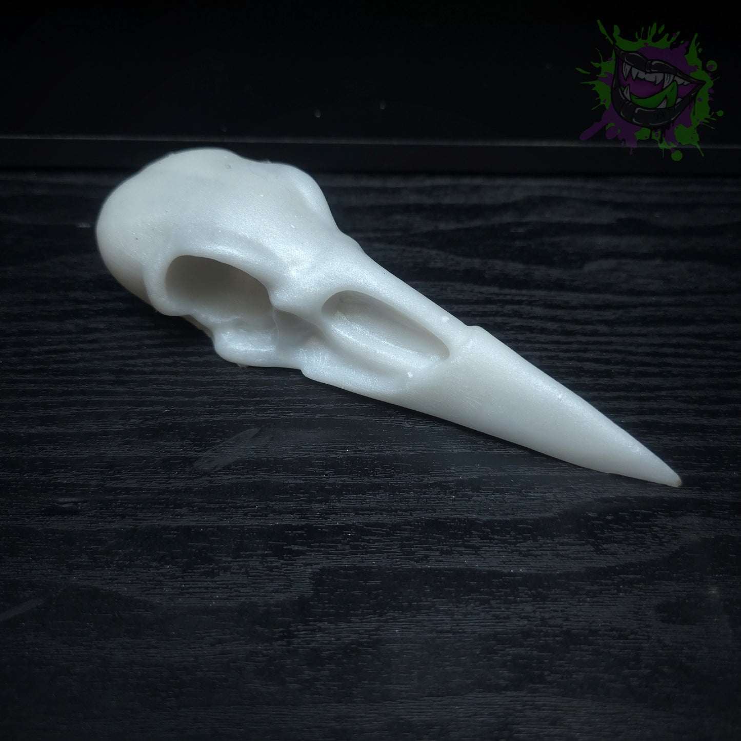 Nevermore Raven Skull Flop Soft 0030 darque-path