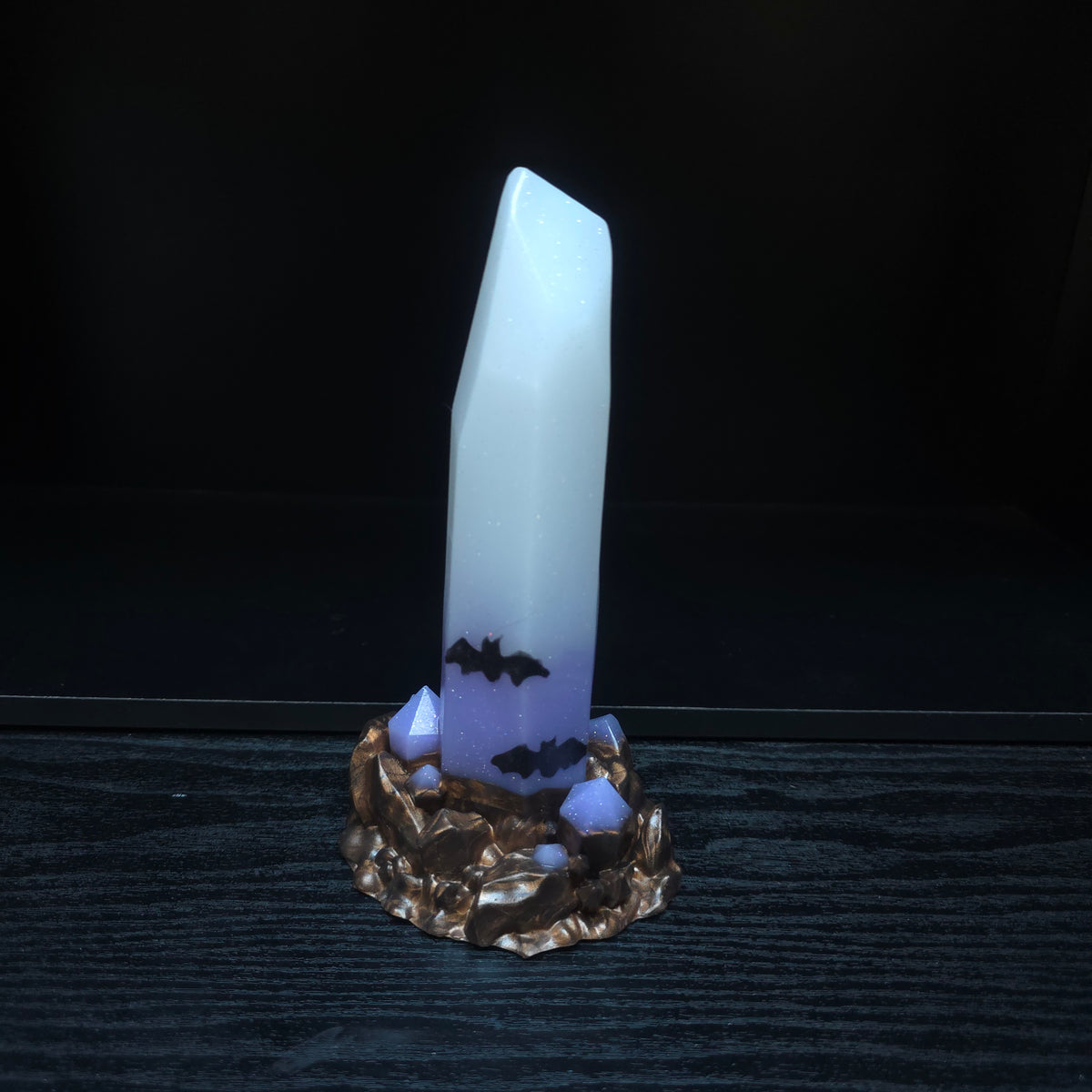 Witches Glass Med 0050 Handpainted darque-path