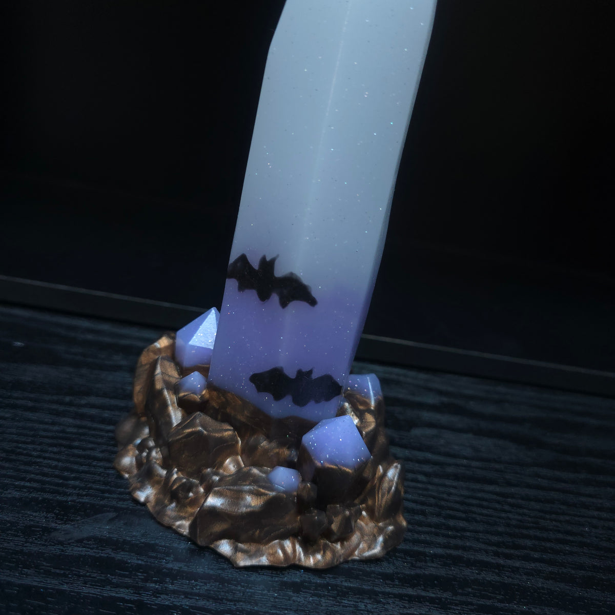 Witches Glass Med 0050 Handpainted darque-path