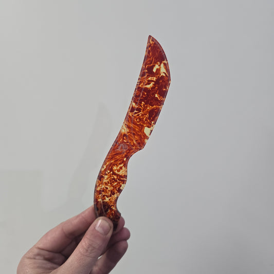Acrylic Knife - Lava "Shortie" darque-path