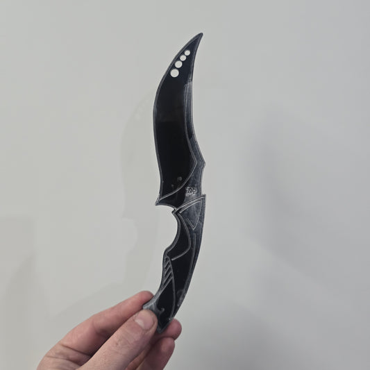 Acrylic Knife - Smoky "Hunt" darque-path