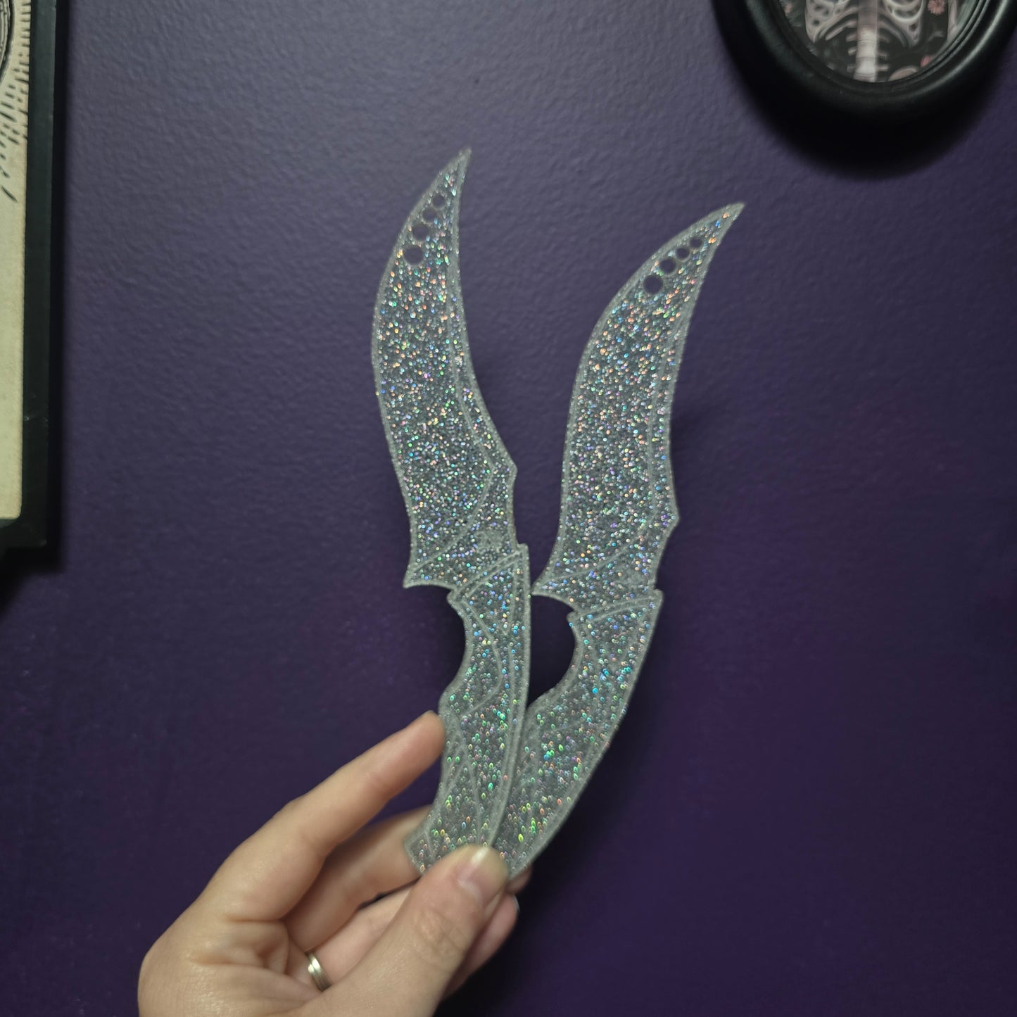 Acrylic Knife - Confetti "Hunt" darque-path