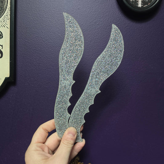 Acrylic Knife - Confetti "Curve" darque-path
