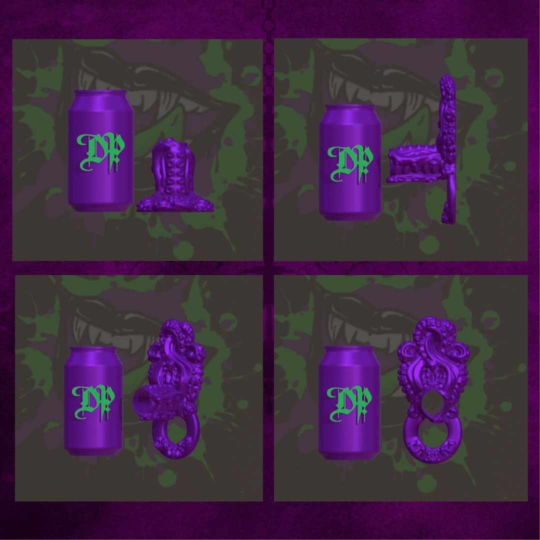 Large Kraken UV Wearable Sleeve Med 0050 darque-path